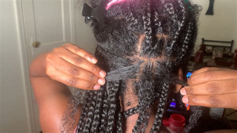 box braid tutorial 的图像结果