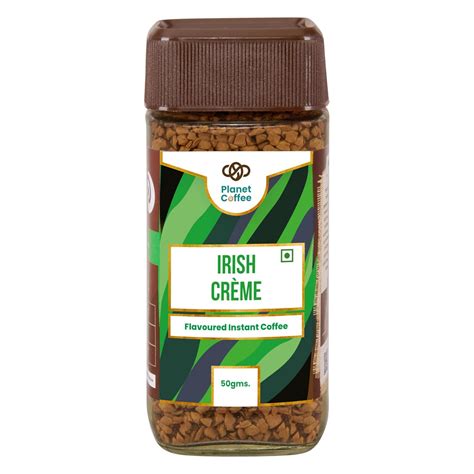 Planet Coffee® | IRISH Crème Coffee | 50 Gms Jar | Pure Arabica ...