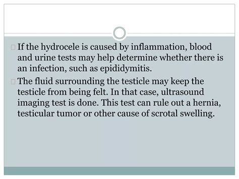 Hydrocele | PPTX - fluid in testicles