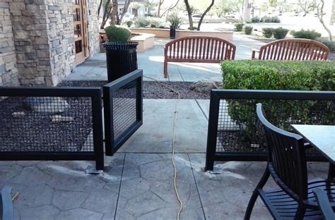 Restaurant Patio Railings | DCS Industries