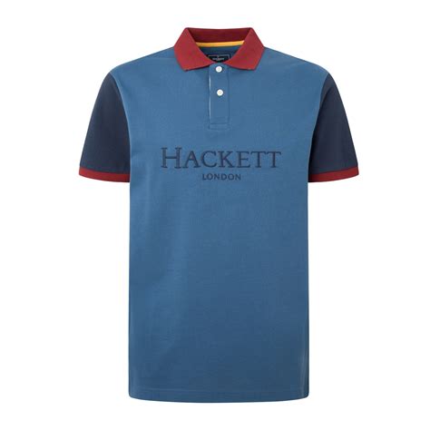 Buy Men Blue Color Blocked Polos Online - 785197 | The Collective
