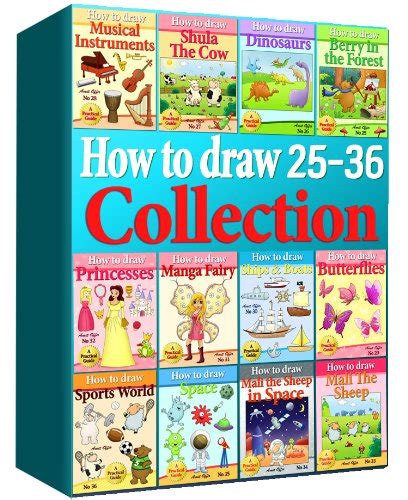 Drawing Books - How to Draw Comics Collection 25-36 (Over 330 Pages ...