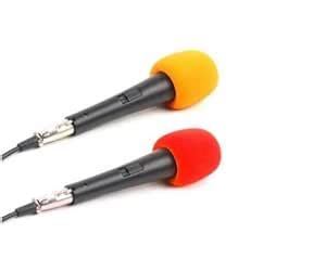 SG Musical Handheld-Stage-Microphone-Sponge-Foam-Mic-Cover Muticolor ...