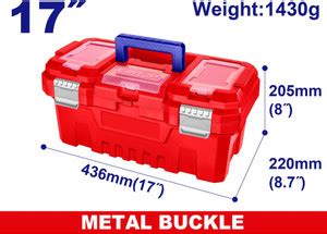 Shartools Emtop Plastic Tool Box 17 Inch EPBX1702 With 15Kg Capacity ...
