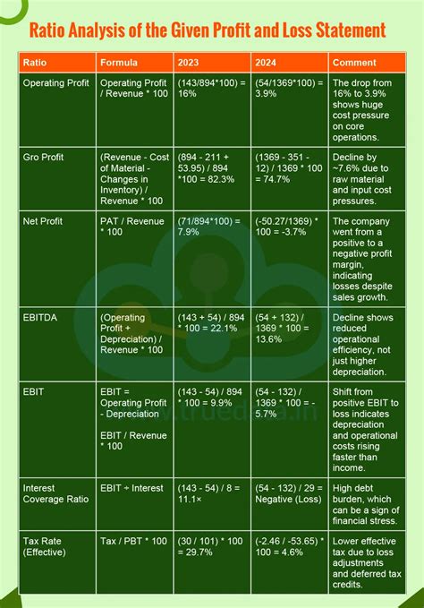 Understanding Profit and Loss Statement with an Example