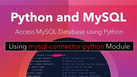 Image result for Python Using MySQL