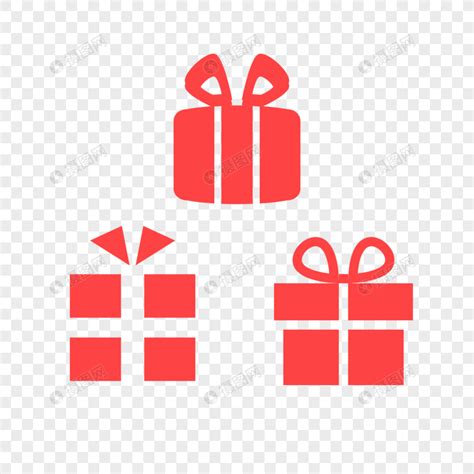彩盒礼物图标 Gift Box Present Icon素材 - Canva可画