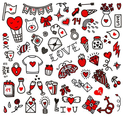 Doodle Art Valentine Day at Shaun Dorsey blog