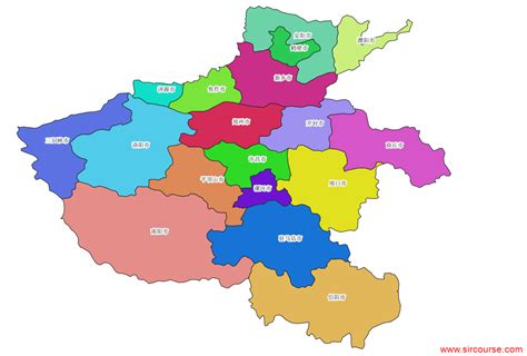 河南省地级市行政界线矢量数据免费下载 | GIS公寓