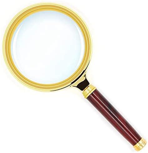 SCHMIDT 10x Magnifying Glass Handheld Magnifier for Reading Magnifying ...