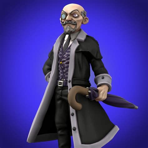 Founder of the Umbrella Academy, Sir Reginald Hargreeves! : r/HeroForgeMinis