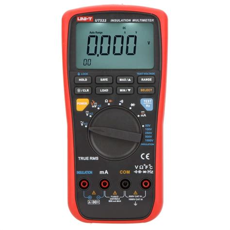 Buy UT533 True RMS Insulation Resistance Multimeter, 1000V Megohmmeter ...
