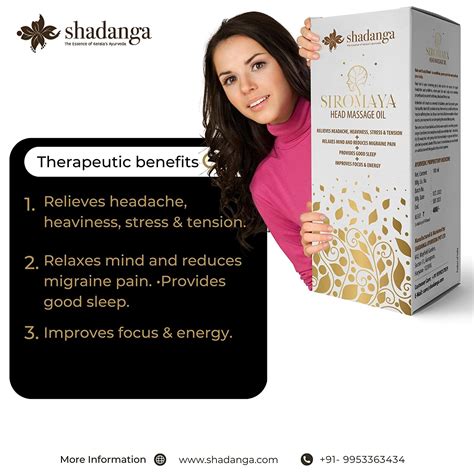 Shadanga Siromaya Head Massage Oil |Power of Kerala Ayurvedic Herbs ...