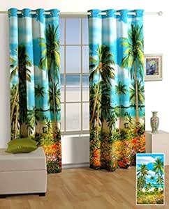 PVR Fashion ? Premium Collection Digitally Printed Single Door Curtain ...