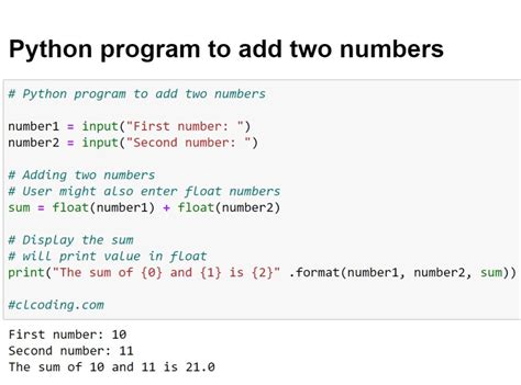 Image result for How to Add Numbers in Python