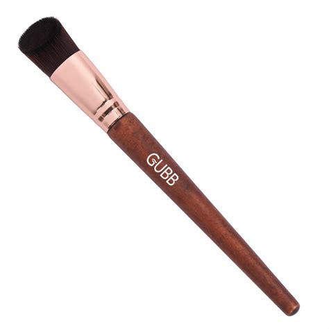 GUBB Buffer Foundation Brush For Face Makeup | Stippling Brush | Wooden ...