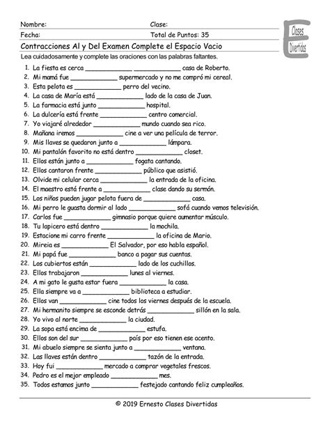 Verbos Conocer, Saber Pedir, y Preguntar Spanish Fill in the Blanks 72C