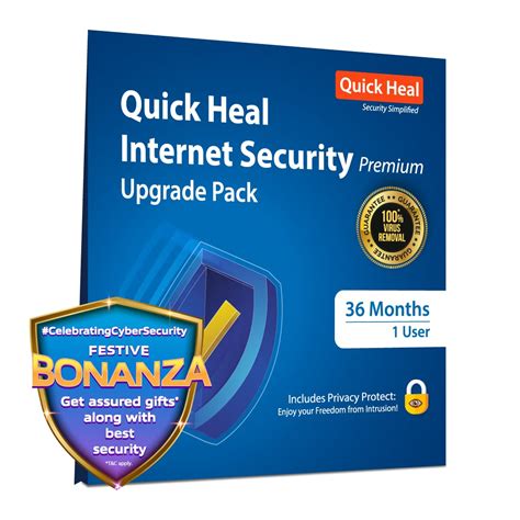 Quick Heal Internet Security- Renewal Pack - 1 User, 3 Years (CD ...