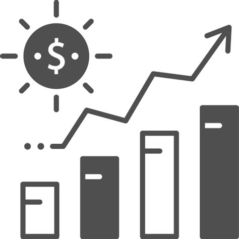 Gráfico de barras - ícones de negócios e finanças grátis