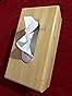 HOKIPO Bamboo Wooden Tissue Paper Holder Box, Rectangular, 22.5 x 11.5 ...