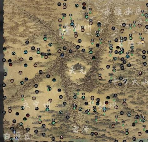 《鬼谷八荒》地图怎么探索 地图探索技巧分享_九游手机游戏