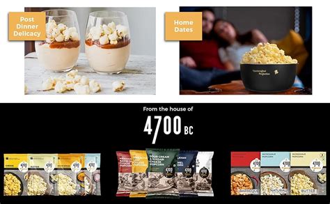 4700BC Gourmet Popcorn, Belgian Choco Caramel, Tin, 125g : Amazon.in ...