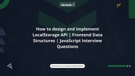 Local Storage API 的图像结果