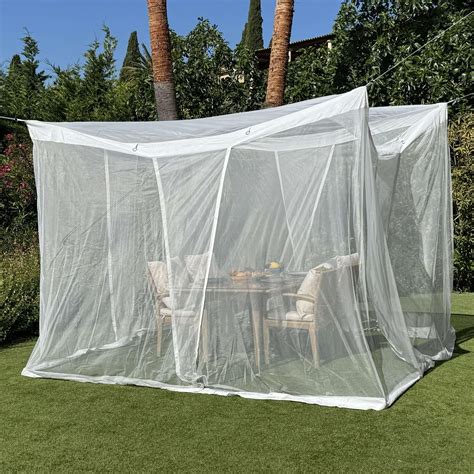 Mosquito Net for Patio 10 x 10 FT | Very Large Sizes & Fabric Designed ...