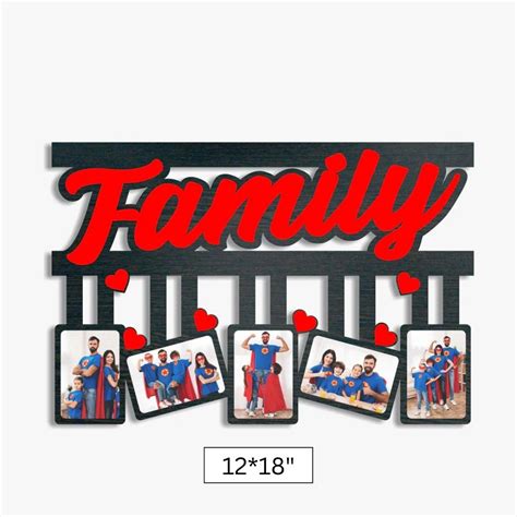 Home Decor : Personalized Family Photo Frame – GKW Retail