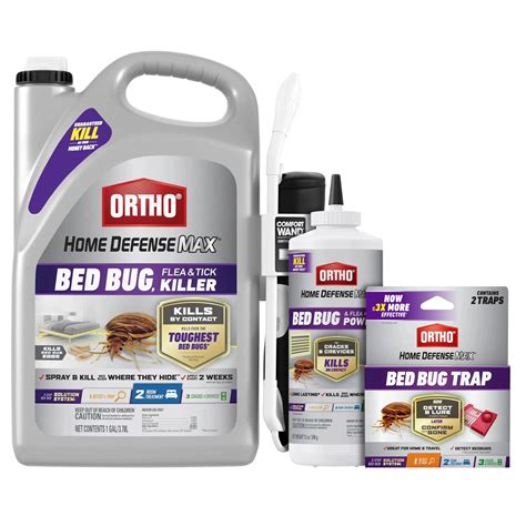 Ortho Home Defense Max Bed Bug, Flea and Tick Killer Spray 1 Gallon ...