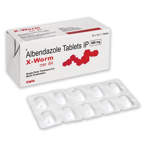 X-Worm 400mg Tablet | Uses, Side Effects, Price | Apollo Pharmacy