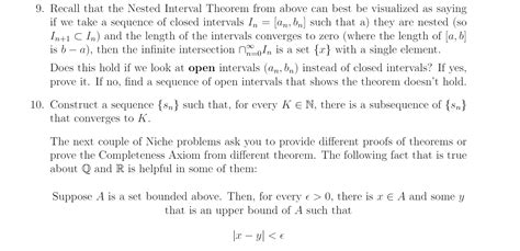 Image result for Nested Interval Theorem