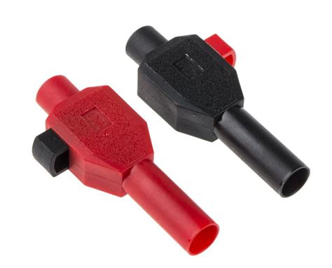 22.3007-22 22.3007-21 Staubli | Staubli Black/Red Male Banana Plug, 4 ...