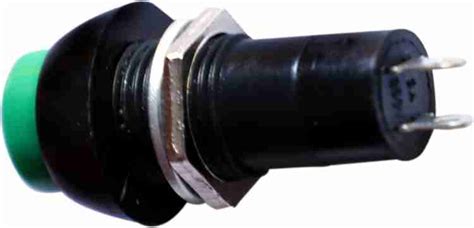Tool Point On/Off 2 pin Push Button Switch Locking Car, Boat Dashboard ...