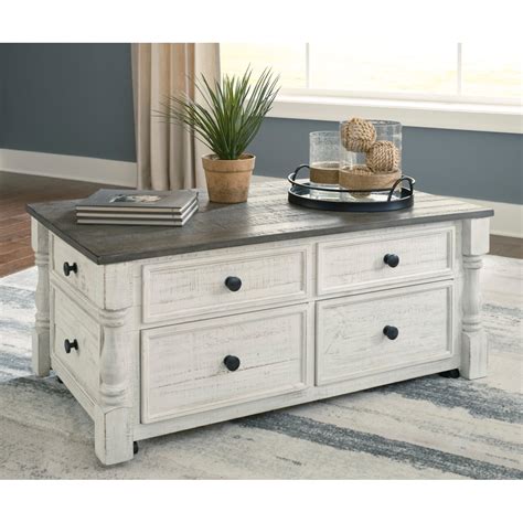 Ashley Signature Design Havalance T994-20 Two-Tone Lift-Top Coffee ...