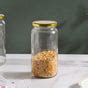 Glass Kitchen Storage Jar With Gold Lid Set Of 4 950ml Online - Premium ...