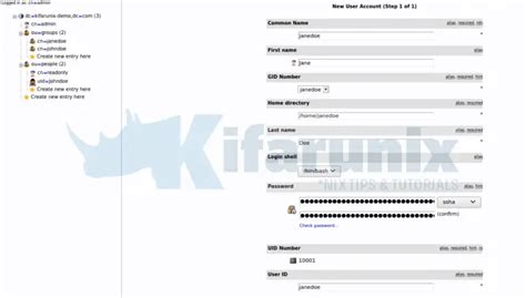 Image result for phpLDAPadmin UI