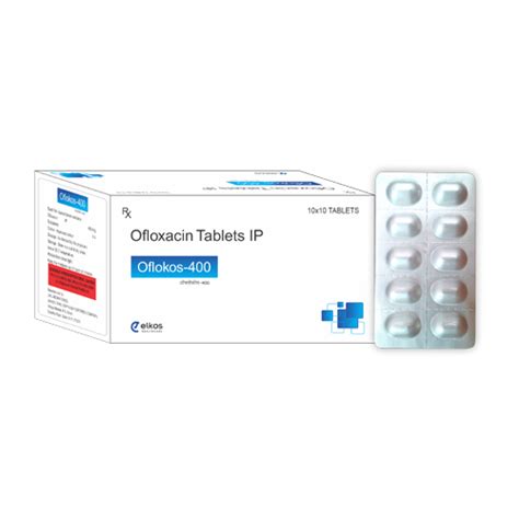 OFLOKOS-400 Tablets Elkos Healthcare Pvt. Ltd.
