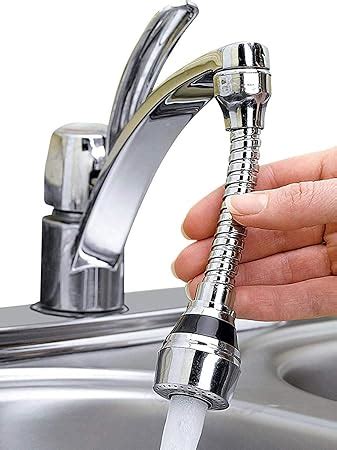 DC WORLD 360 Degree Rotating Water-Saving Sprinkler and Faucet Aerator ...