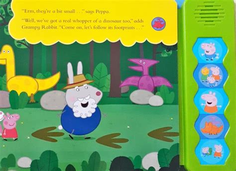 Peppa Pig Stomp and Roar A Noisy Dinosaur Book – Books and You