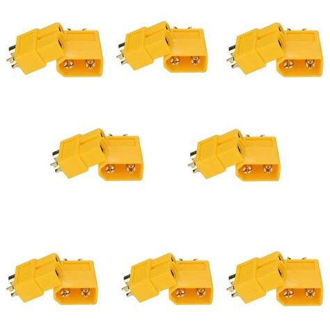 Robocraze XT60 Connector Pair (Pack of 8) : Amazon.in: Industrial ...