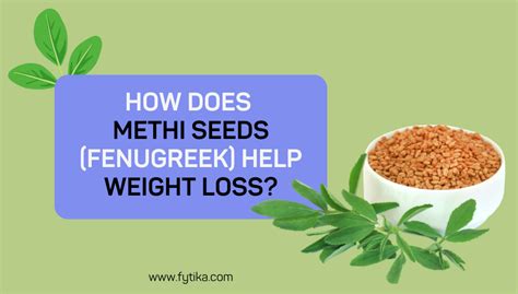 How Does Methi Seeds (Fenugreek Seeds) Help Weight Loss? – Fytika ...