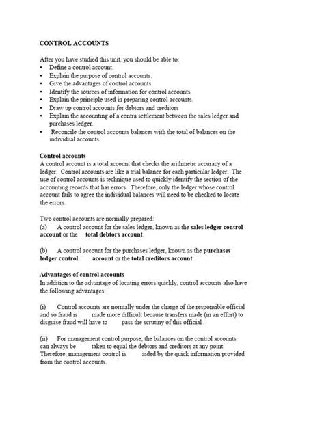 Control Accounts Tutorial 的图像结果