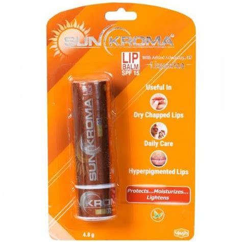 Buy Sunkroma Lip Balm Spf 15 Pack Of 1|For Normal Skin Types Online at ...