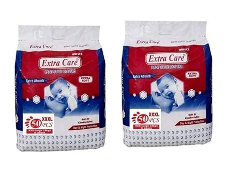 Alizee Extra Care Pants Style Baby Diapers - 100 Count | Anti Rash ...
