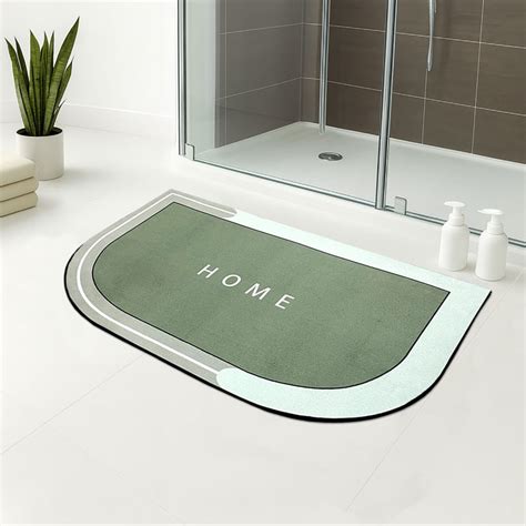 Buy LUXE HOME Rubber Printed Anti-Slip Bath Mat - 58.4x35.5cm from Luxe ...
