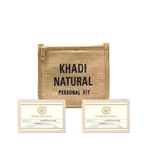 Buy Khadi Natural Herbal Sandalwood Soap 125g Pack 2 (Sandalwood ...