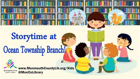 Baby/Toddler Storytime at Ocean Township Branch on Mondays and ...