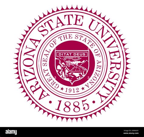 Arizona State University logo icon Stock Photo - Alamy