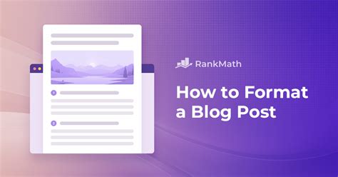 Image result for How to Format Blog Post